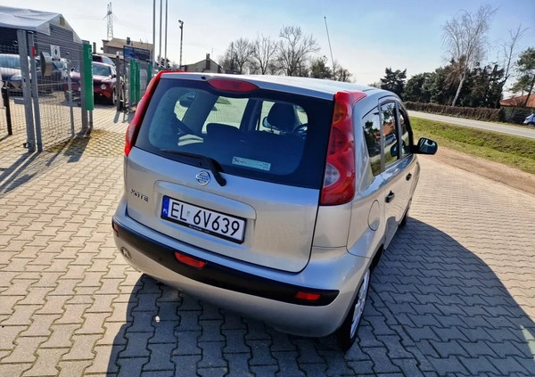 Nissan Note cena 12900 przebieg: 153000, rok produkcji 2006 z Kutno małe 631